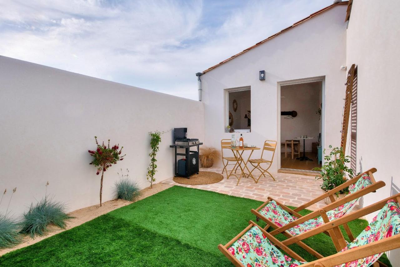 Studio Avec Terrasse A 250 Metres Du Port Rivedoux-Plage Exterior foto